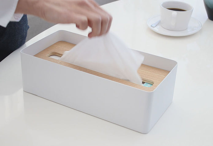 お気に入りのティッシュケースで気分転換