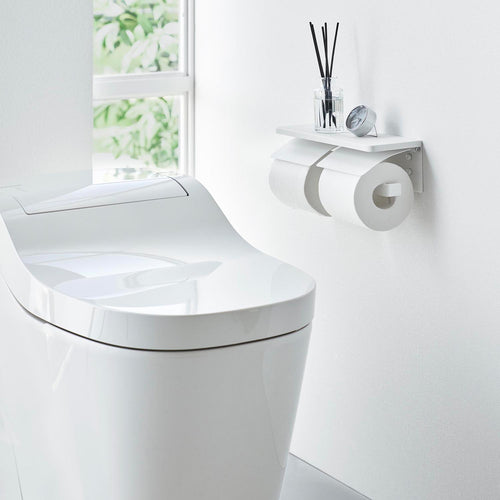 ウォールトイレットペーパーホルダー タワー ダブル 石こうボード壁対応