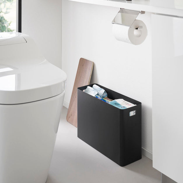 蓋付きトイレ用品収納 リン